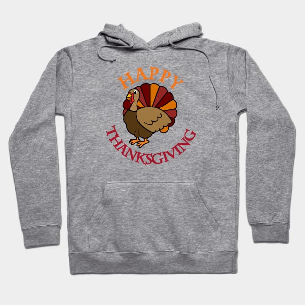 Happy Thanksgiving Hoodie by Glenn Landas Digital Art